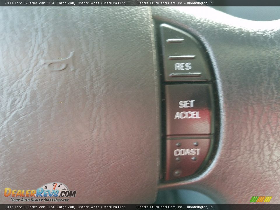 2014 Ford E-Series Van E150 Cargo Van Oxford White / Medium Flint Photo #25
