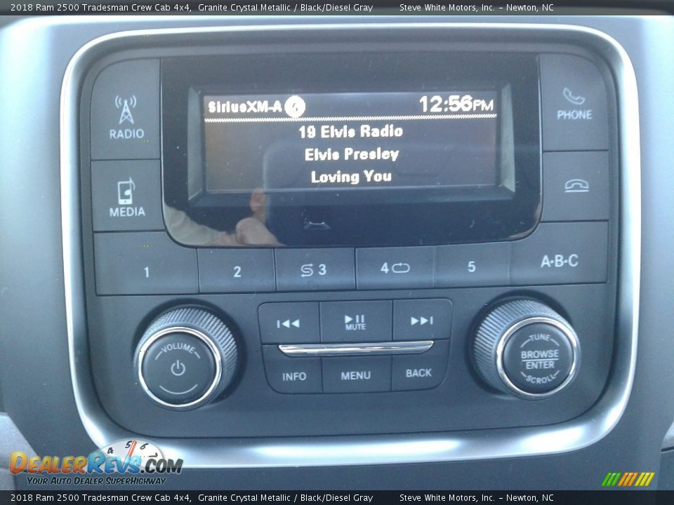 2018 Ram 2500 Tradesman Crew Cab 4x4 Granite Crystal Metallic / Black/Diesel Gray Photo #20