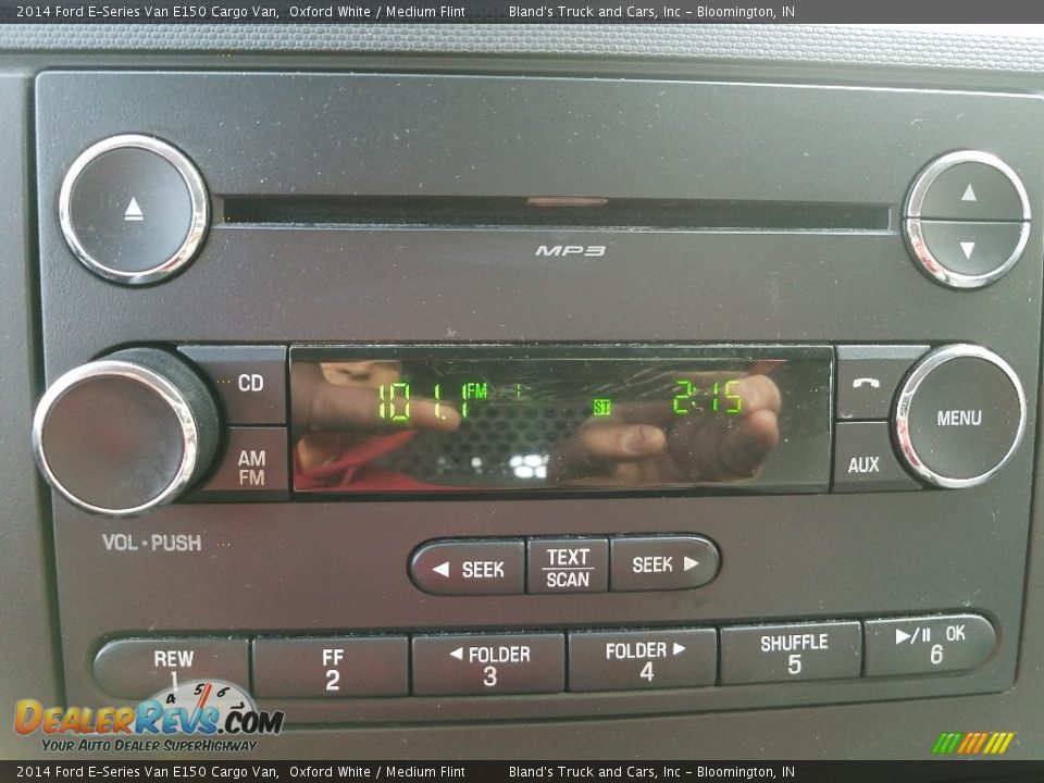 2014 Ford E-Series Van E150 Cargo Van Oxford White / Medium Flint Photo #29