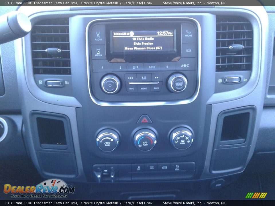 2018 Ram 2500 Tradesman Crew Cab 4x4 Granite Crystal Metallic / Black/Diesel Gray Photo #23