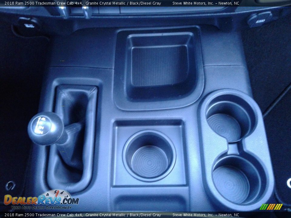 2018 Ram 2500 Tradesman Crew Cab 4x4 Granite Crystal Metallic / Black/Diesel Gray Photo #24