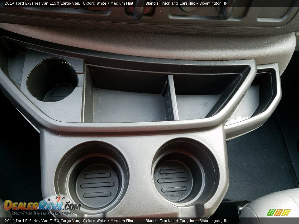 2014 Ford E-Series Van E150 Cargo Van Oxford White / Medium Flint Photo #32