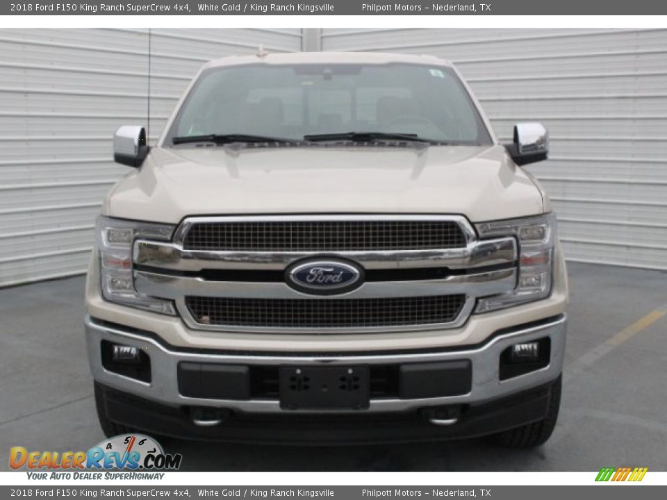2018 Ford F150 King Ranch SuperCrew 4x4 White Gold / King Ranch Kingsville Photo #2