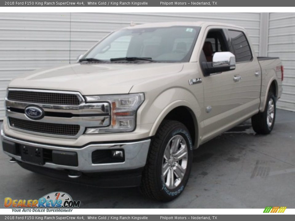 2018 Ford F150 King Ranch SuperCrew 4x4 White Gold / King Ranch Kingsville Photo #3