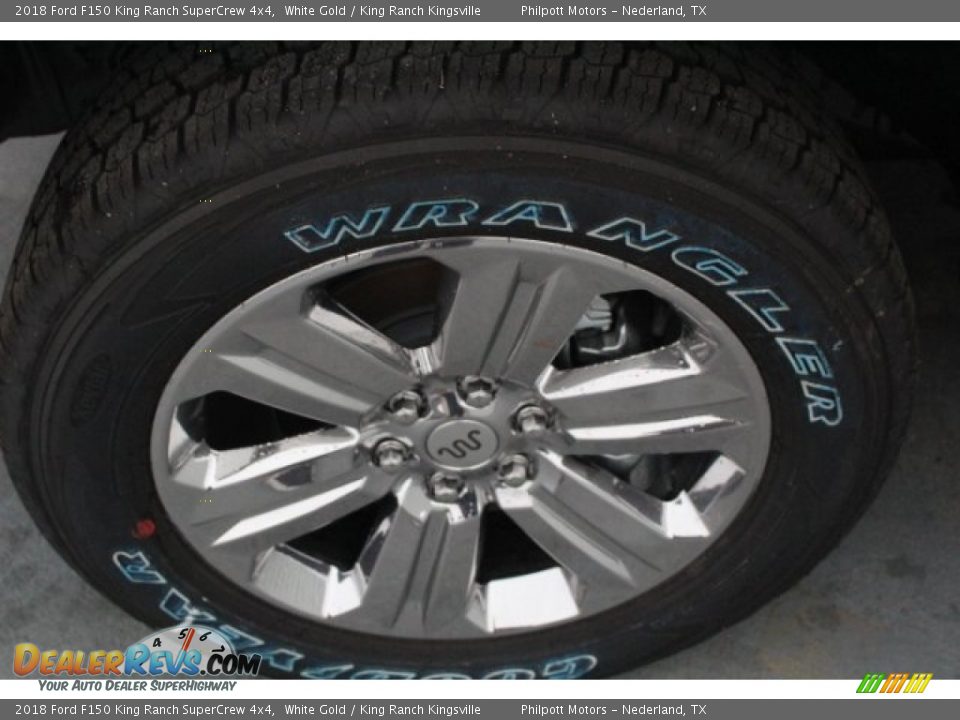 2018 Ford F150 King Ranch SuperCrew 4x4 White Gold / King Ranch Kingsville Photo #4