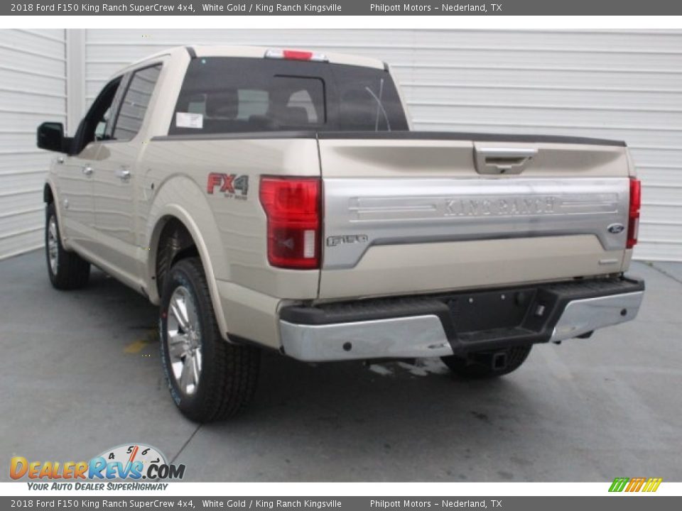 2018 Ford F150 King Ranch SuperCrew 4x4 White Gold / King Ranch Kingsville Photo #6
