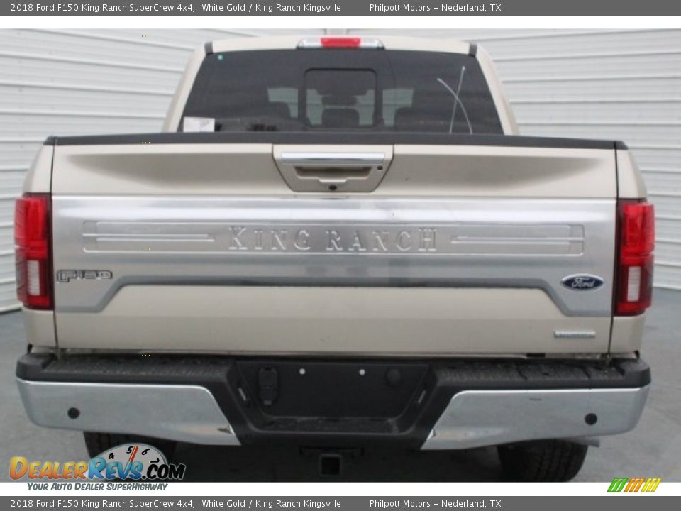 2018 Ford F150 King Ranch SuperCrew 4x4 White Gold / King Ranch Kingsville Photo #7