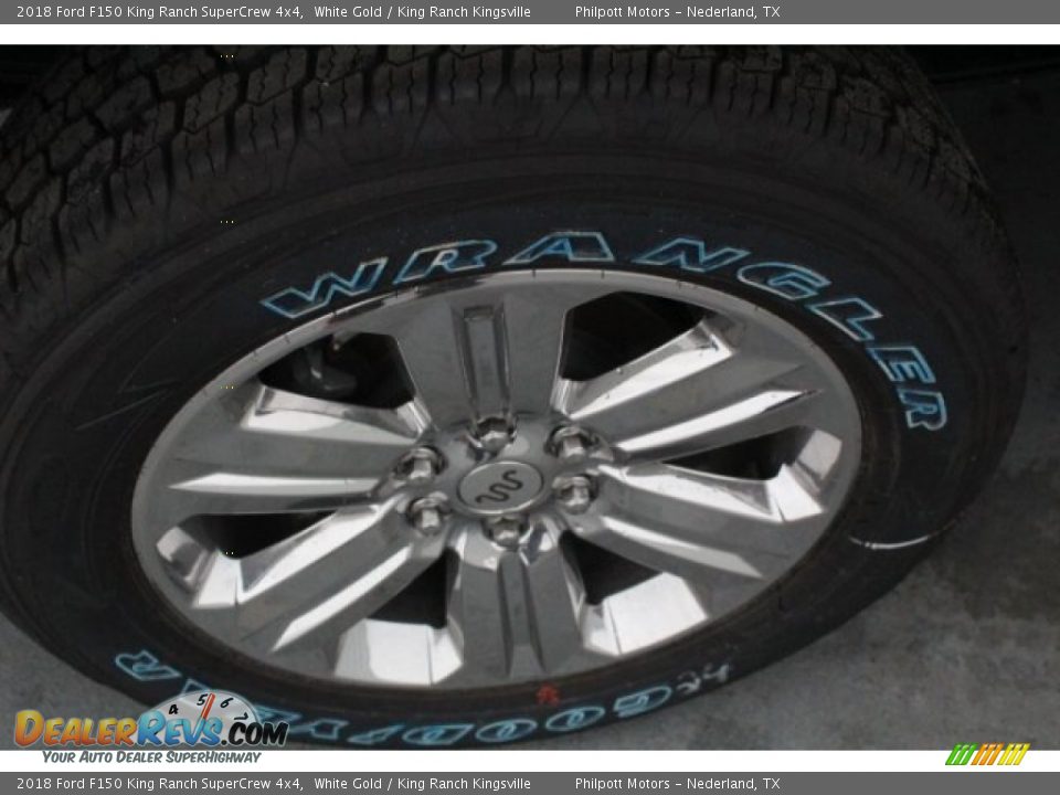 2018 Ford F150 King Ranch SuperCrew 4x4 White Gold / King Ranch Kingsville Photo #9