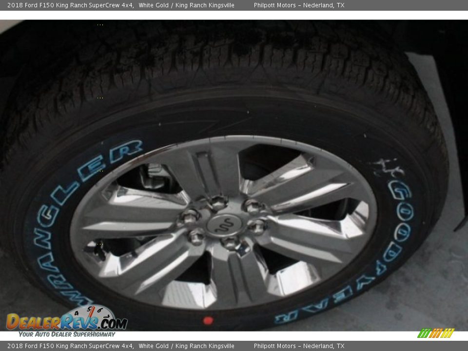 2018 Ford F150 King Ranch SuperCrew 4x4 White Gold / King Ranch Kingsville Photo #10