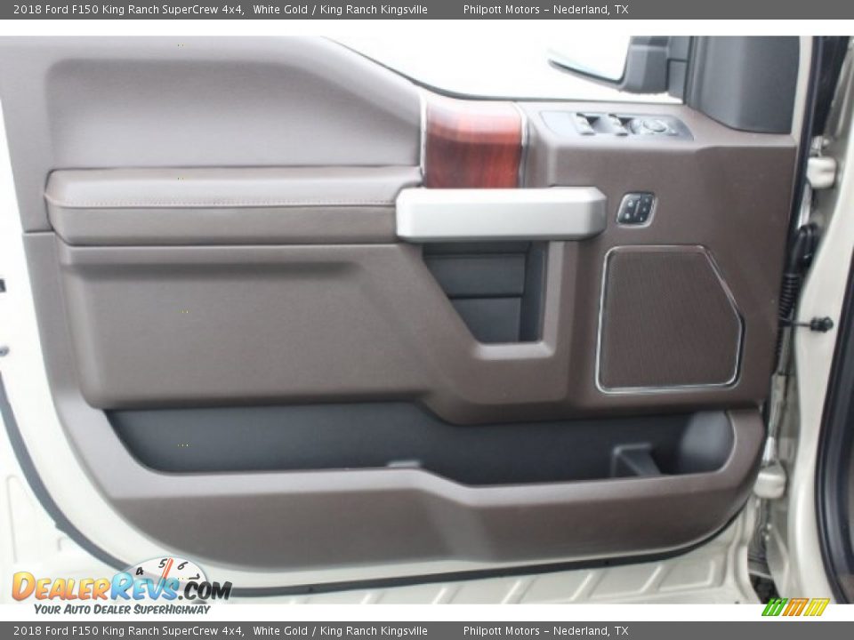 2018 Ford F150 King Ranch SuperCrew 4x4 White Gold / King Ranch Kingsville Photo #11