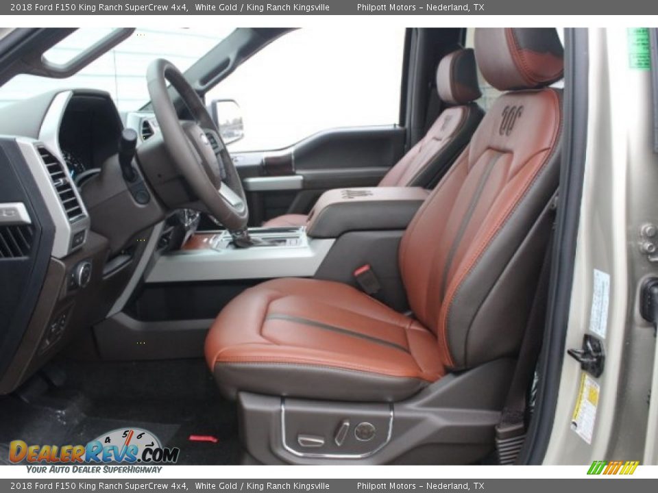 2018 Ford F150 King Ranch SuperCrew 4x4 White Gold / King Ranch Kingsville Photo #13