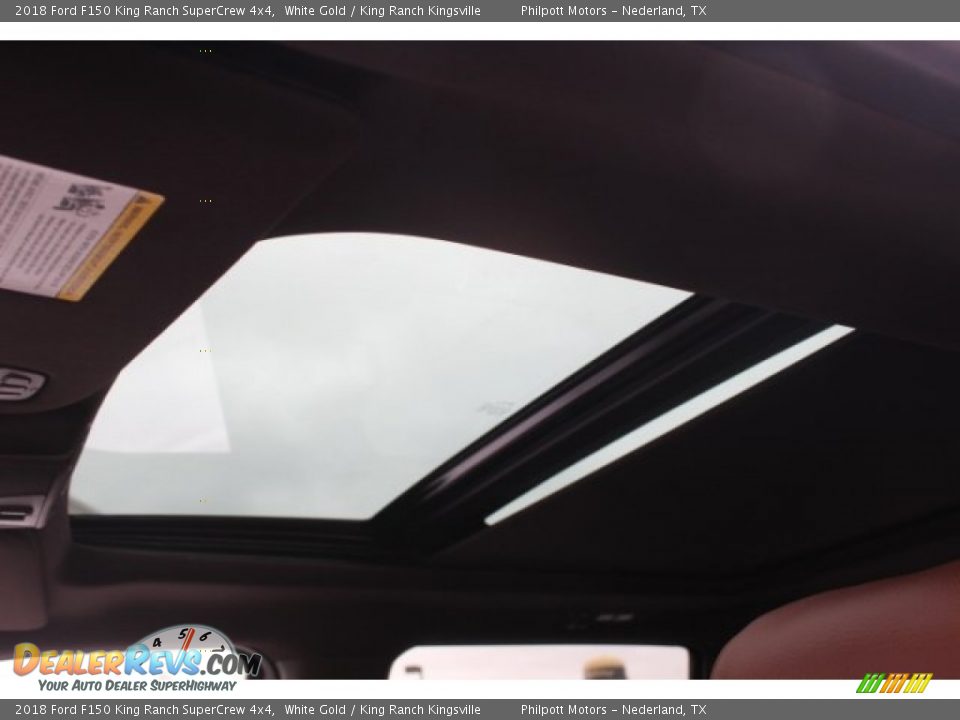 2018 Ford F150 King Ranch SuperCrew 4x4 White Gold / King Ranch Kingsville Photo #14