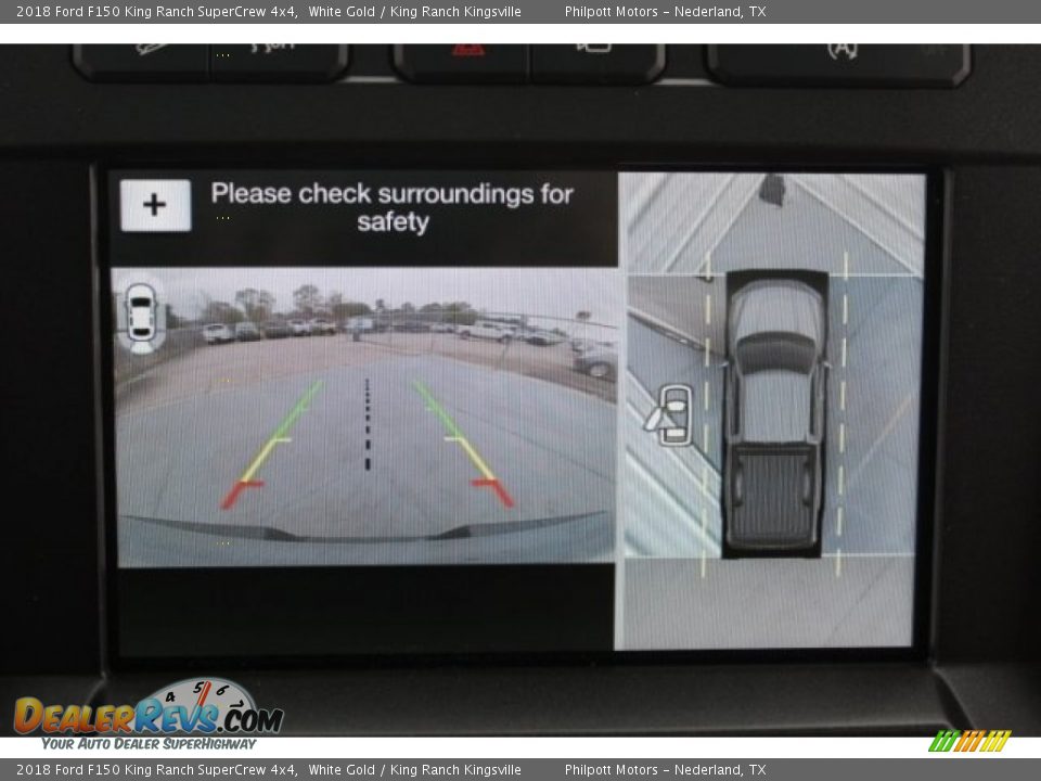 2018 Ford F150 King Ranch SuperCrew 4x4 White Gold / King Ranch Kingsville Photo #15