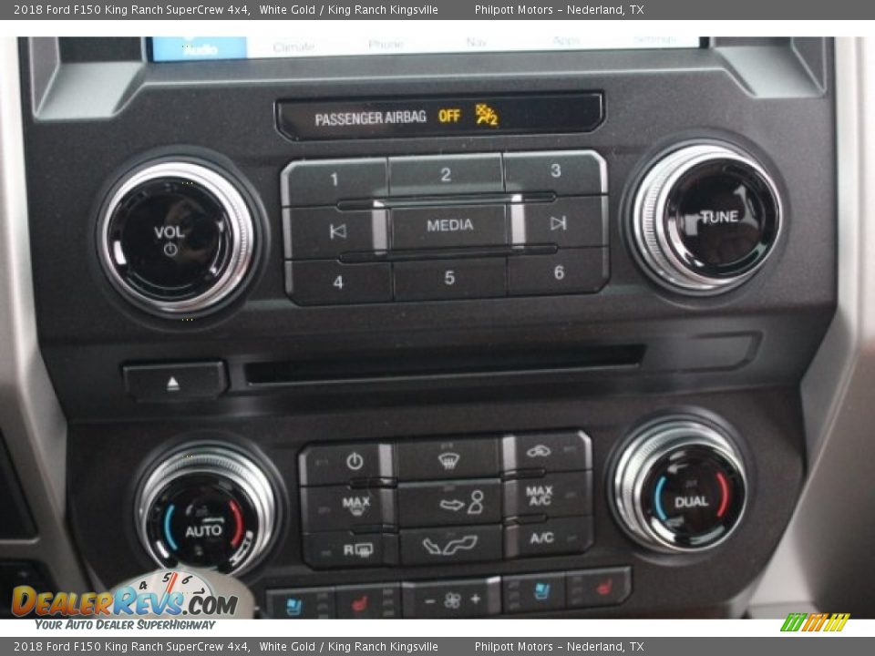 2018 Ford F150 King Ranch SuperCrew 4x4 White Gold / King Ranch Kingsville Photo #18