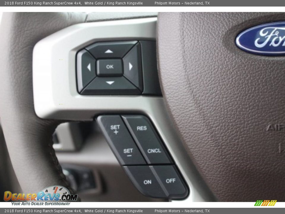 2018 Ford F150 King Ranch SuperCrew 4x4 White Gold / King Ranch Kingsville Photo #19