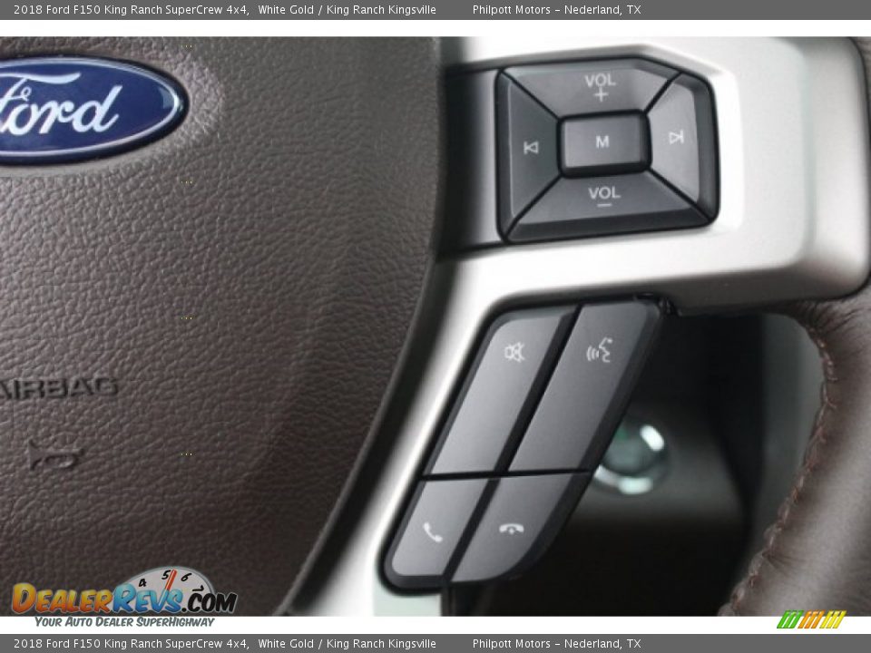 2018 Ford F150 King Ranch SuperCrew 4x4 White Gold / King Ranch Kingsville Photo #20