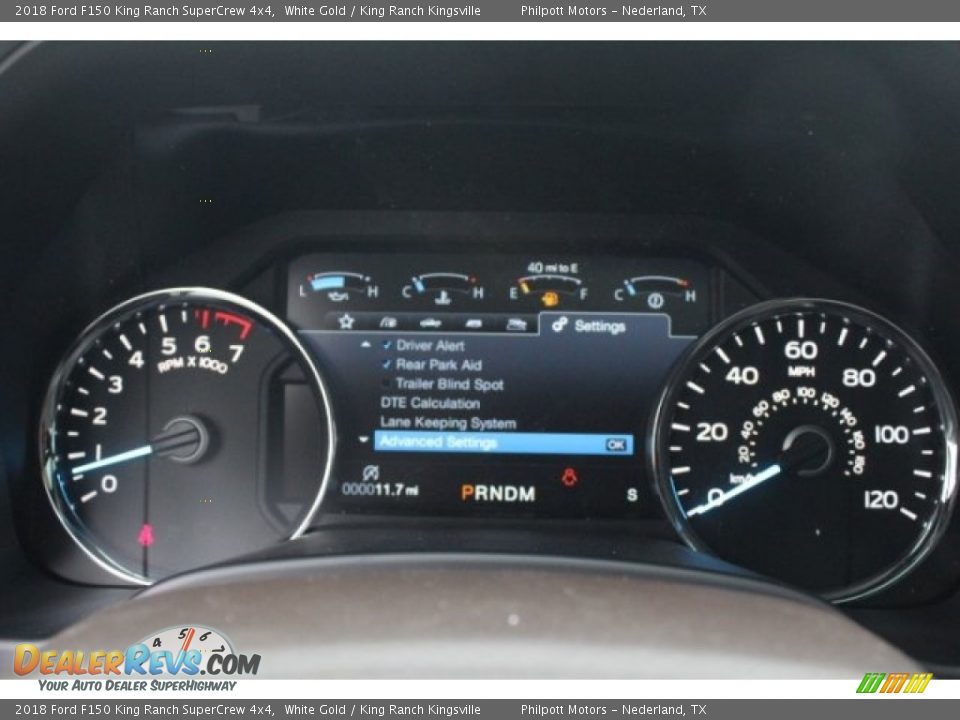 2018 Ford F150 King Ranch SuperCrew 4x4 White Gold / King Ranch Kingsville Photo #21