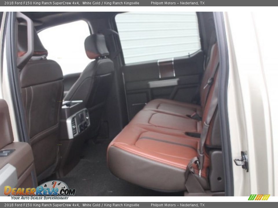 2018 Ford F150 King Ranch SuperCrew 4x4 White Gold / King Ranch Kingsville Photo #24
