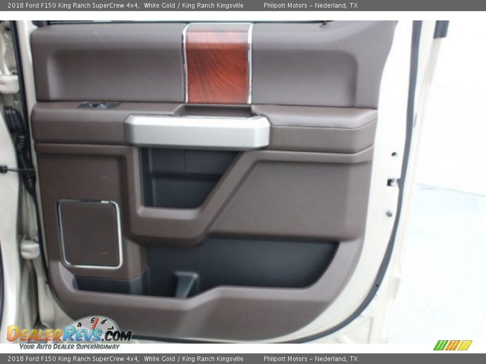 2018 Ford F150 King Ranch SuperCrew 4x4 White Gold / King Ranch Kingsville Photo #28