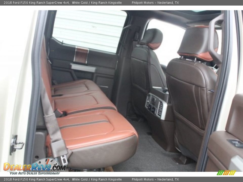 2018 Ford F150 King Ranch SuperCrew 4x4 White Gold / King Ranch Kingsville Photo #29