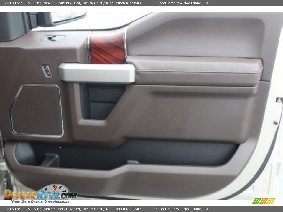 2018 Ford F150 King Ranch SuperCrew 4x4 White Gold / King Ranch Kingsville Photo #30