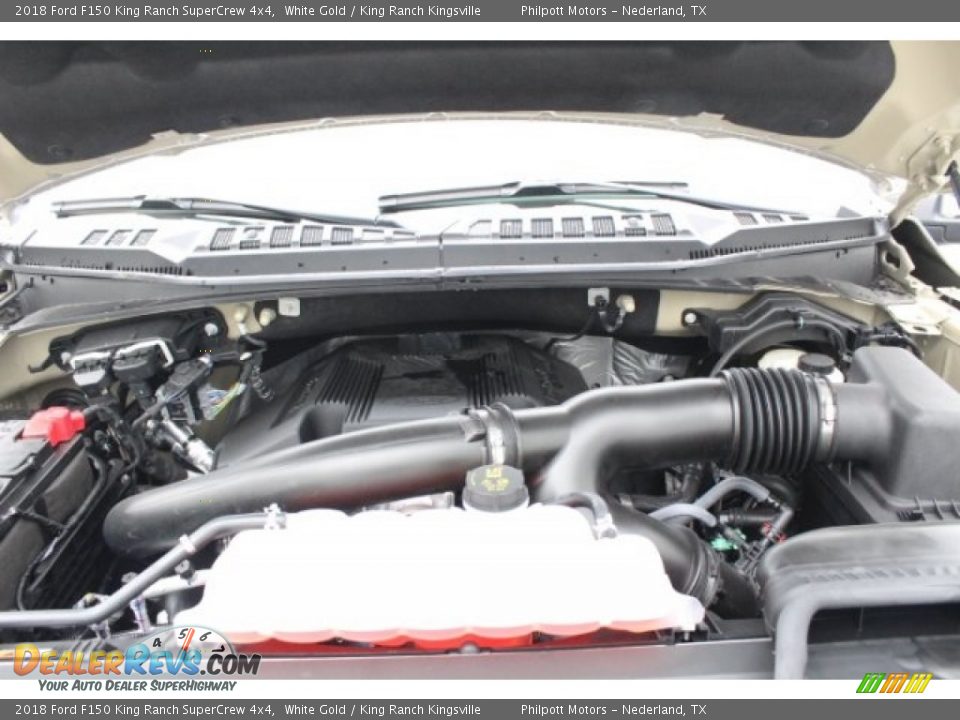 2018 Ford F150 King Ranch SuperCrew 4x4 White Gold / King Ranch Kingsville Photo #33