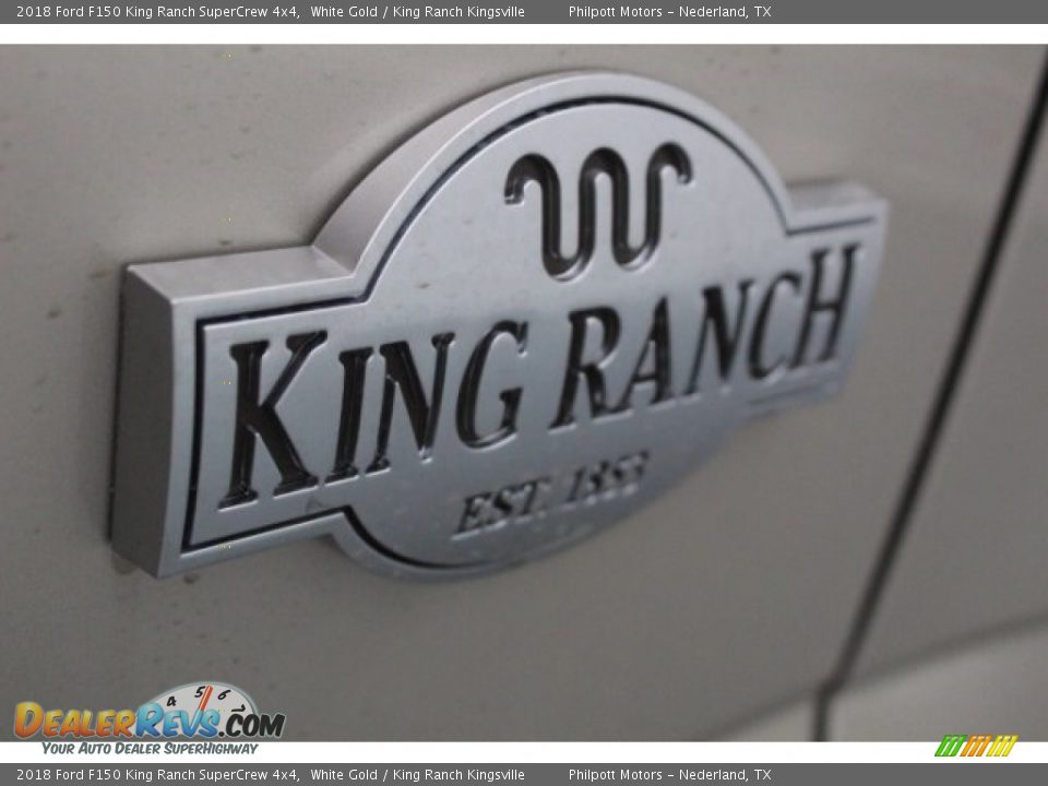 2018 Ford F150 King Ranch SuperCrew 4x4 White Gold / King Ranch Kingsville Photo #35