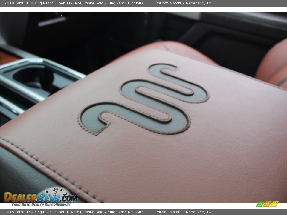 2018 Ford F150 King Ranch SuperCrew 4x4 White Gold / King Ranch Kingsville Photo #36