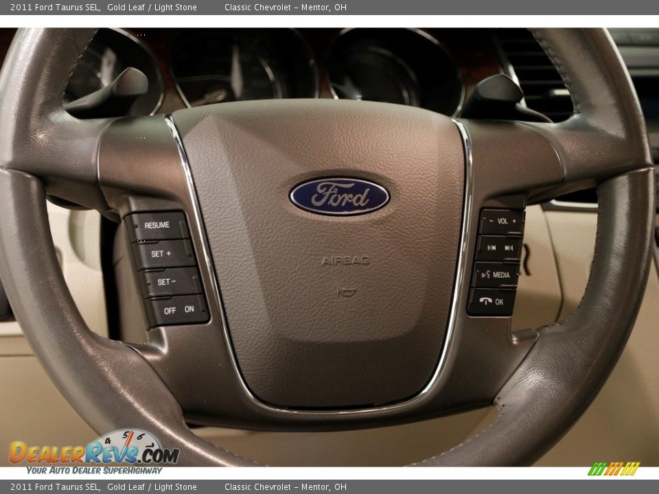 2011 Ford Taurus SEL Gold Leaf / Light Stone Photo #6