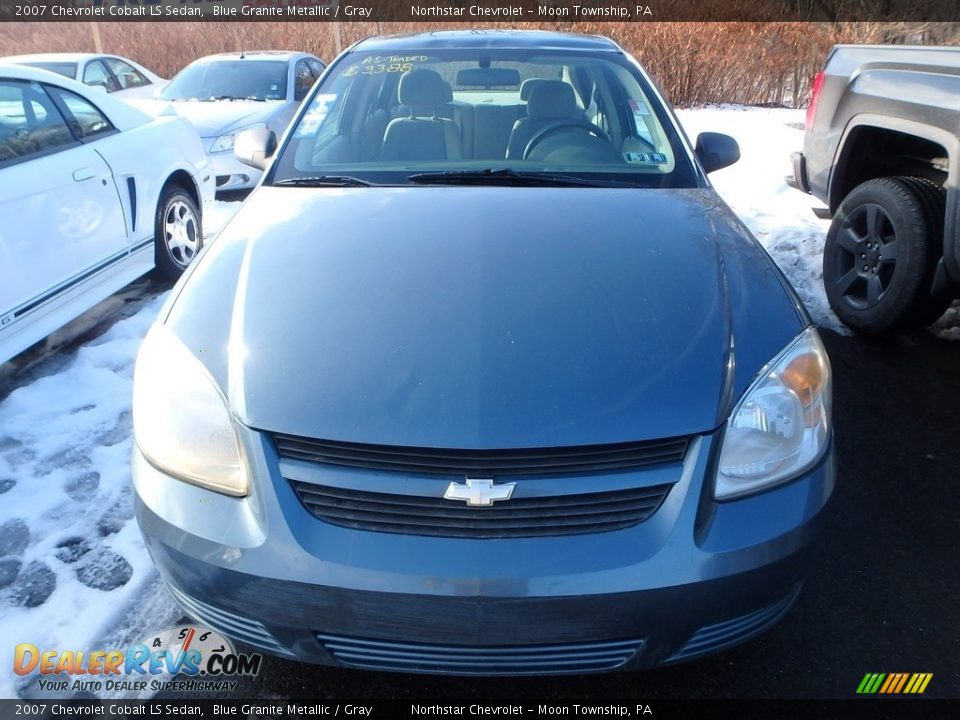 2007 Chevrolet Cobalt LS Sedan Blue Granite Metallic / Gray Photo #6