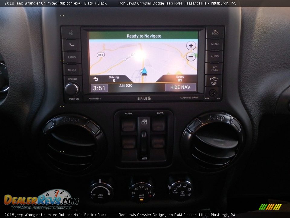 2018 Jeep Wrangler Unlimited Rubicon 4x4 Black / Black Photo #15