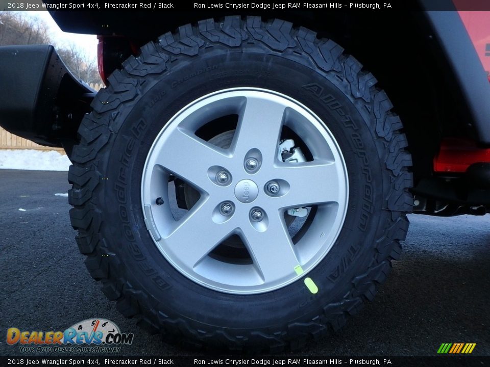 2018 Jeep Wrangler Sport 4x4 Firecracker Red / Black Photo #9