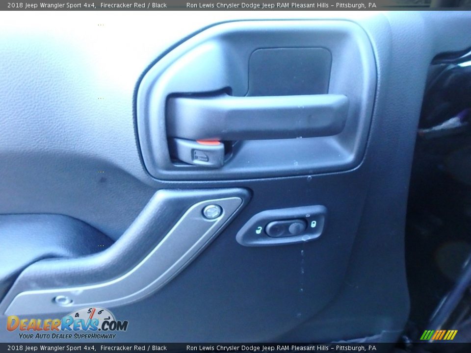 2018 Jeep Wrangler Sport 4x4 Firecracker Red / Black Photo #13