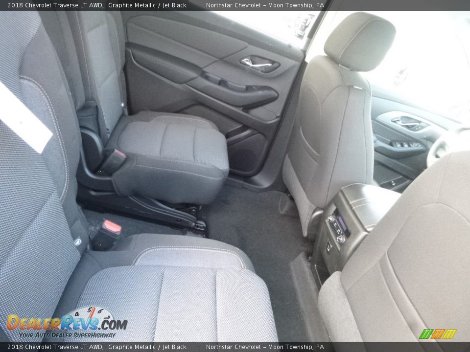 2018 Chevrolet Traverse LT AWD Graphite Metallic / Jet Black Photo #13