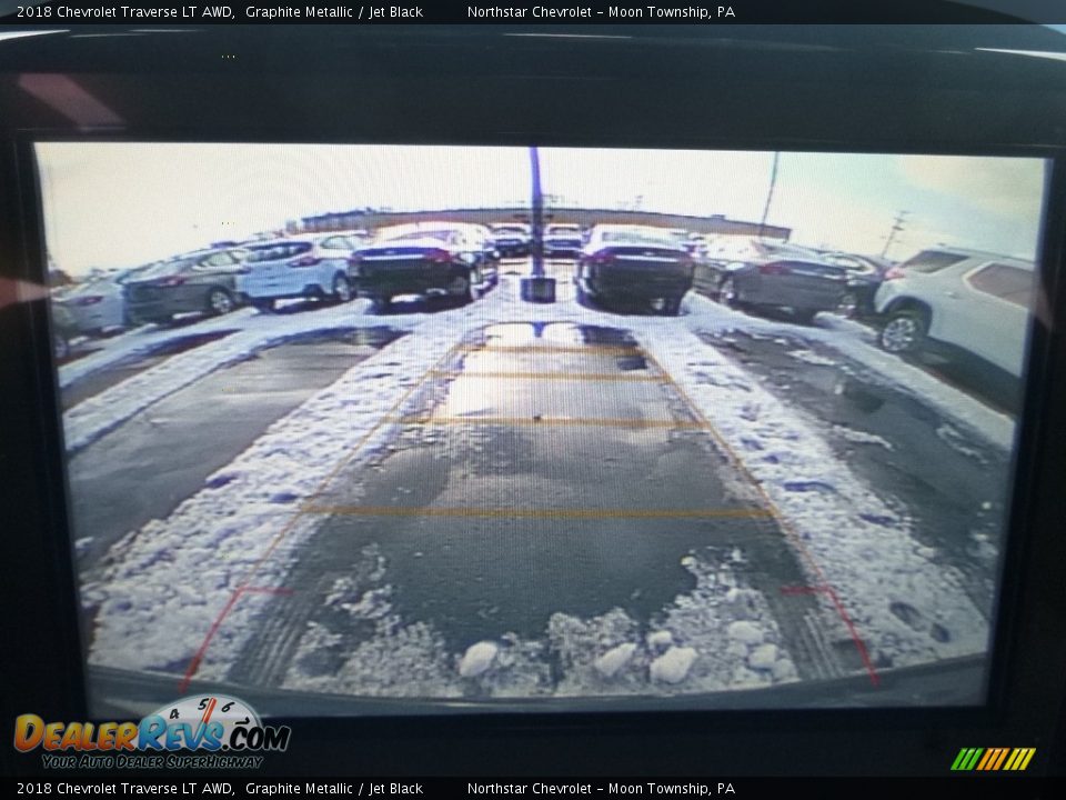 2018 Chevrolet Traverse LT AWD Graphite Metallic / Jet Black Photo #19