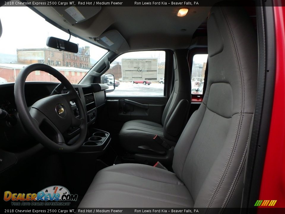 Front Seat of 2018 Chevrolet Express 2500 Cargo WT Photo #13