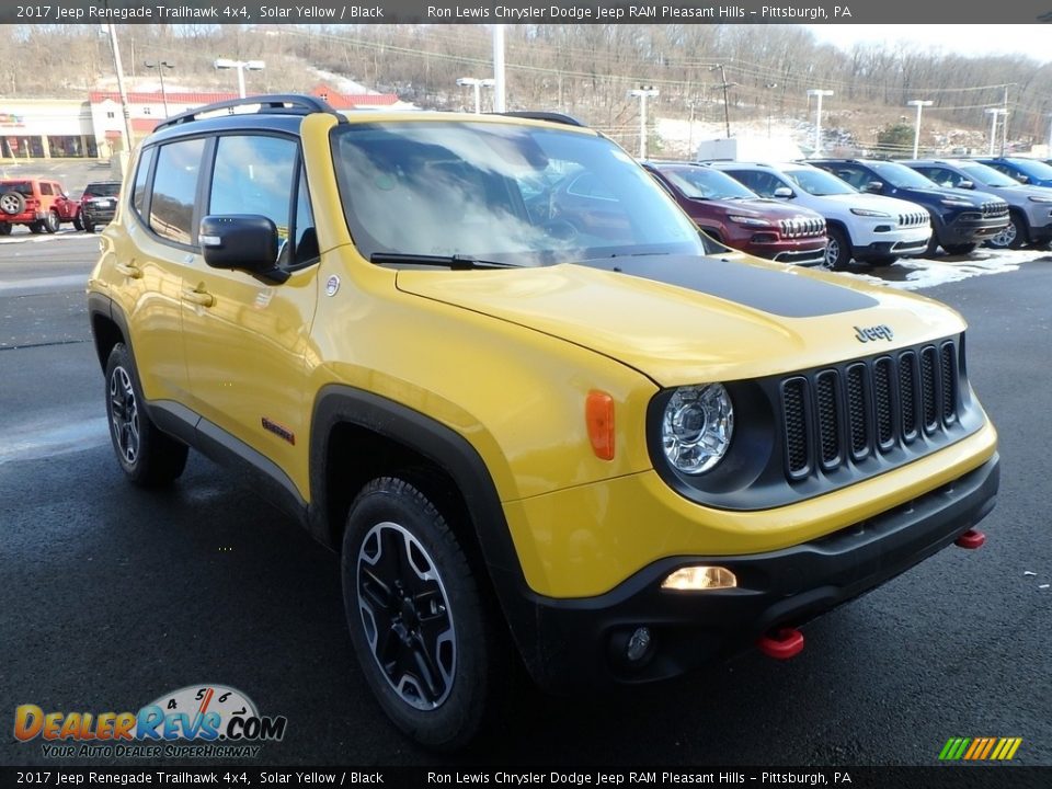 2017 Jeep Renegade Trailhawk 4x4 Solar Yellow / Black Photo #7