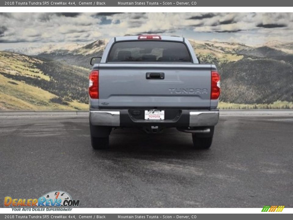 2018 Toyota Tundra SR5 CrewMax 4x4 Cement / Black Photo #4