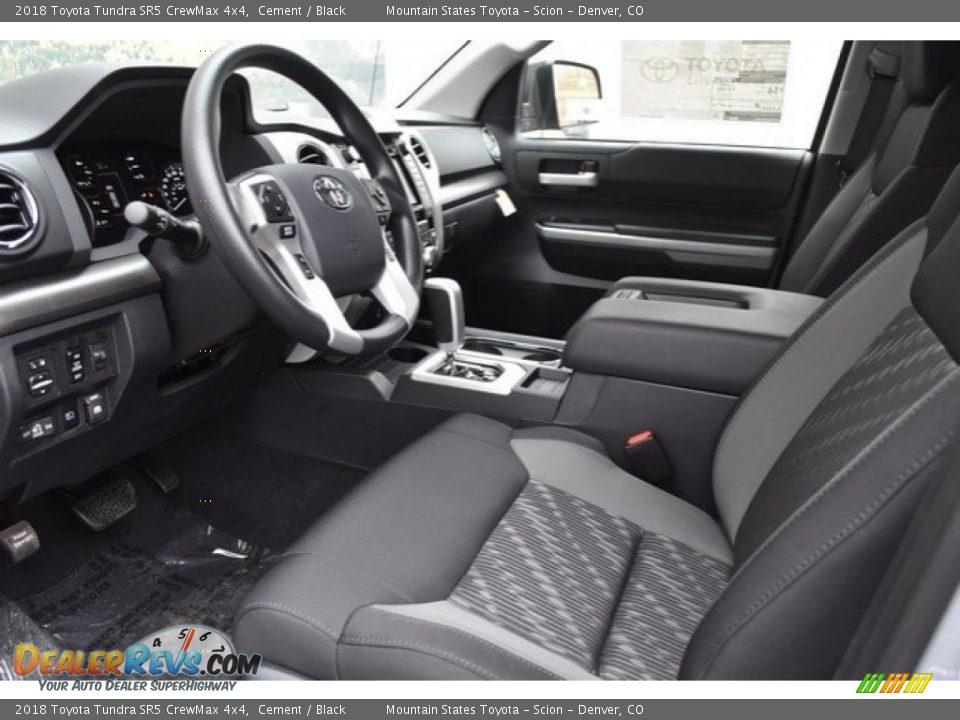 2018 Toyota Tundra SR5 CrewMax 4x4 Cement / Black Photo #5