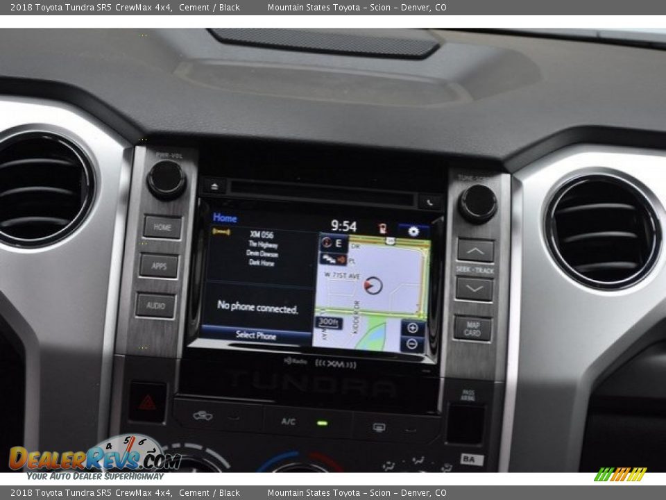 2018 Toyota Tundra SR5 CrewMax 4x4 Cement / Black Photo #6