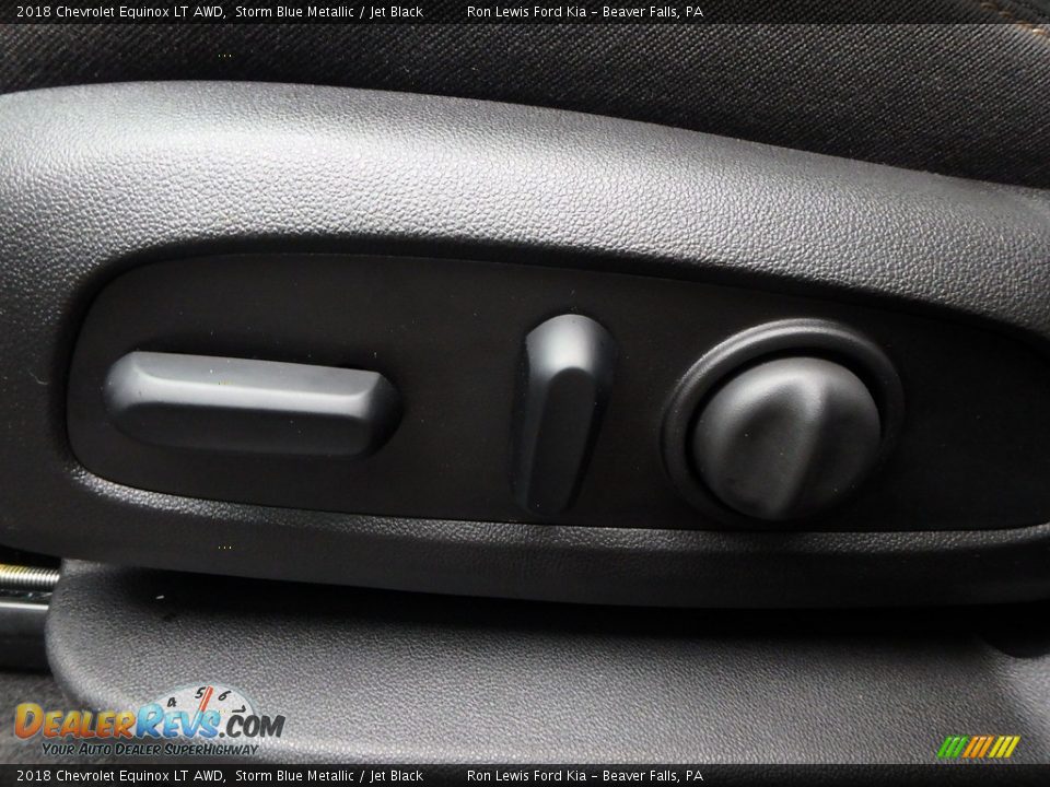 2018 Chevrolet Equinox LT AWD Storm Blue Metallic / Jet Black Photo #15