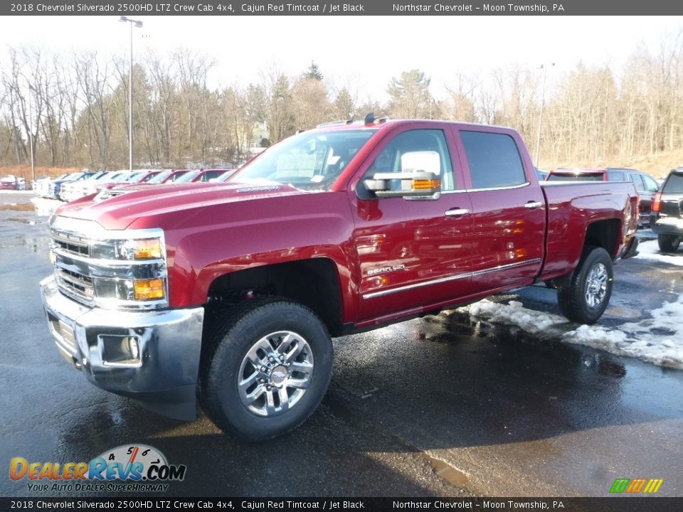 2018 Chevrolet Silverado 2500HD LTZ Crew Cab 4x4 Cajun Red Tintcoat / Jet Black Photo #1