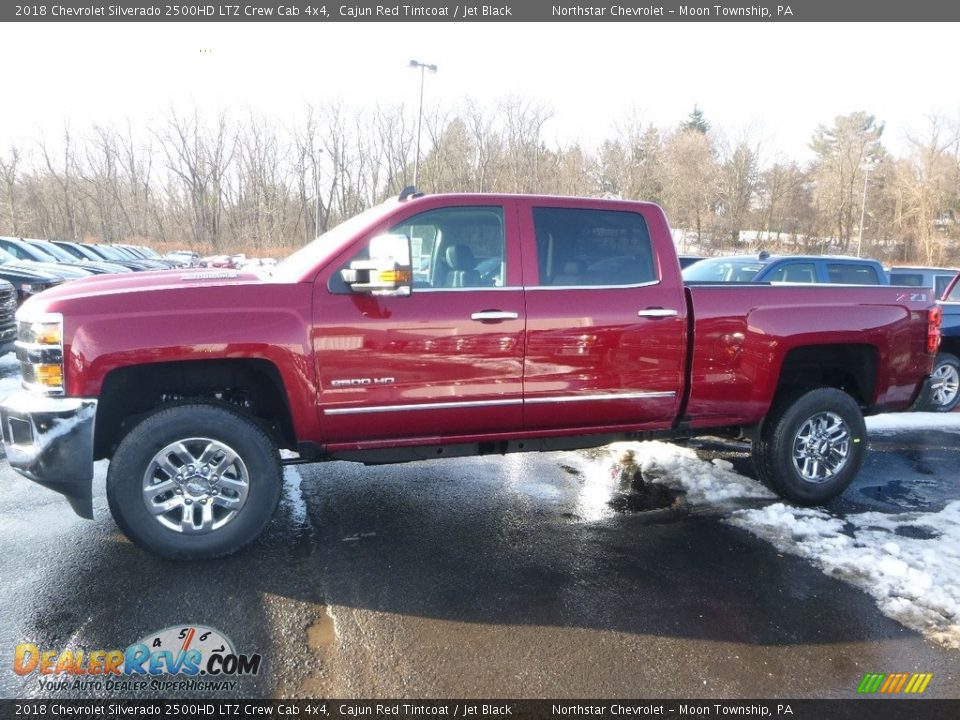 2018 Chevrolet Silverado 2500HD LTZ Crew Cab 4x4 Cajun Red Tintcoat / Jet Black Photo #2