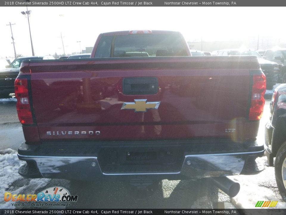 2018 Chevrolet Silverado 2500HD LTZ Crew Cab 4x4 Cajun Red Tintcoat / Jet Black Photo #4
