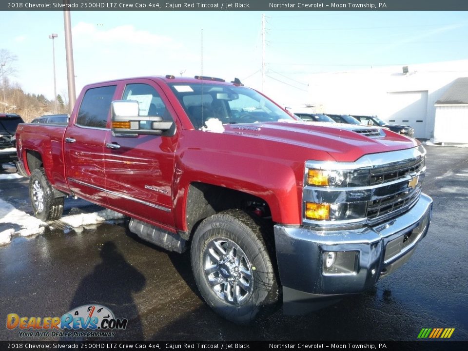 2018 Chevrolet Silverado 2500HD LTZ Crew Cab 4x4 Cajun Red Tintcoat / Jet Black Photo #6