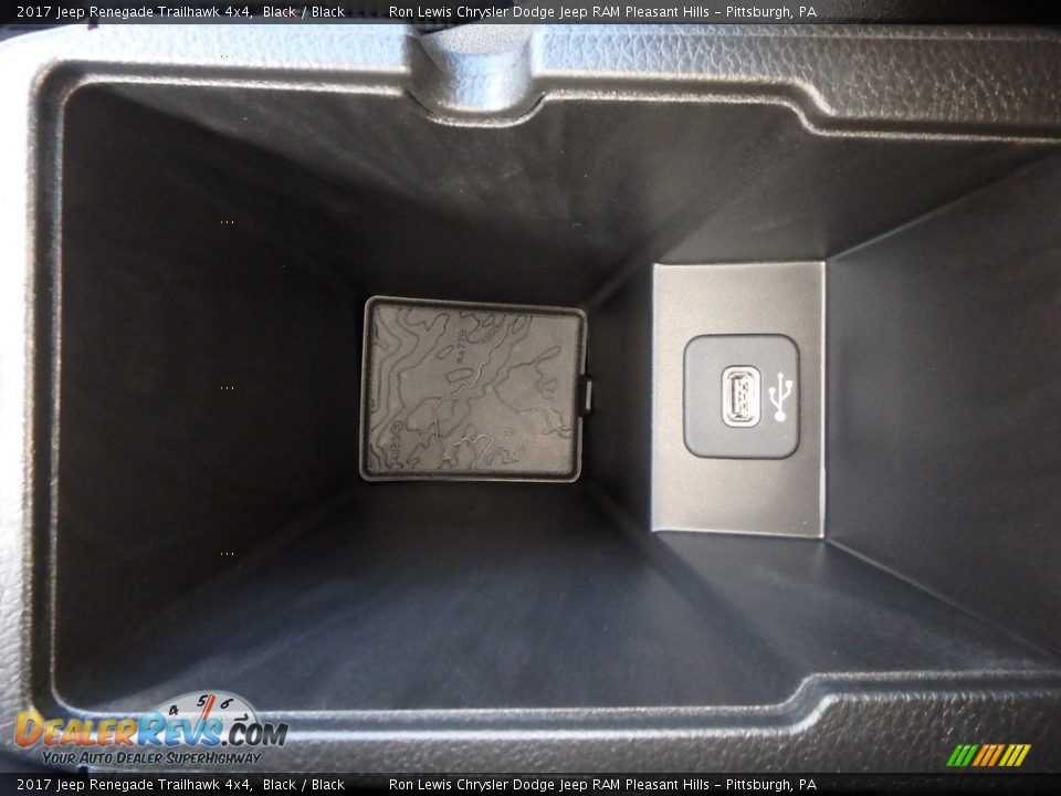 2017 Jeep Renegade Trailhawk 4x4 Black / Black Photo #19