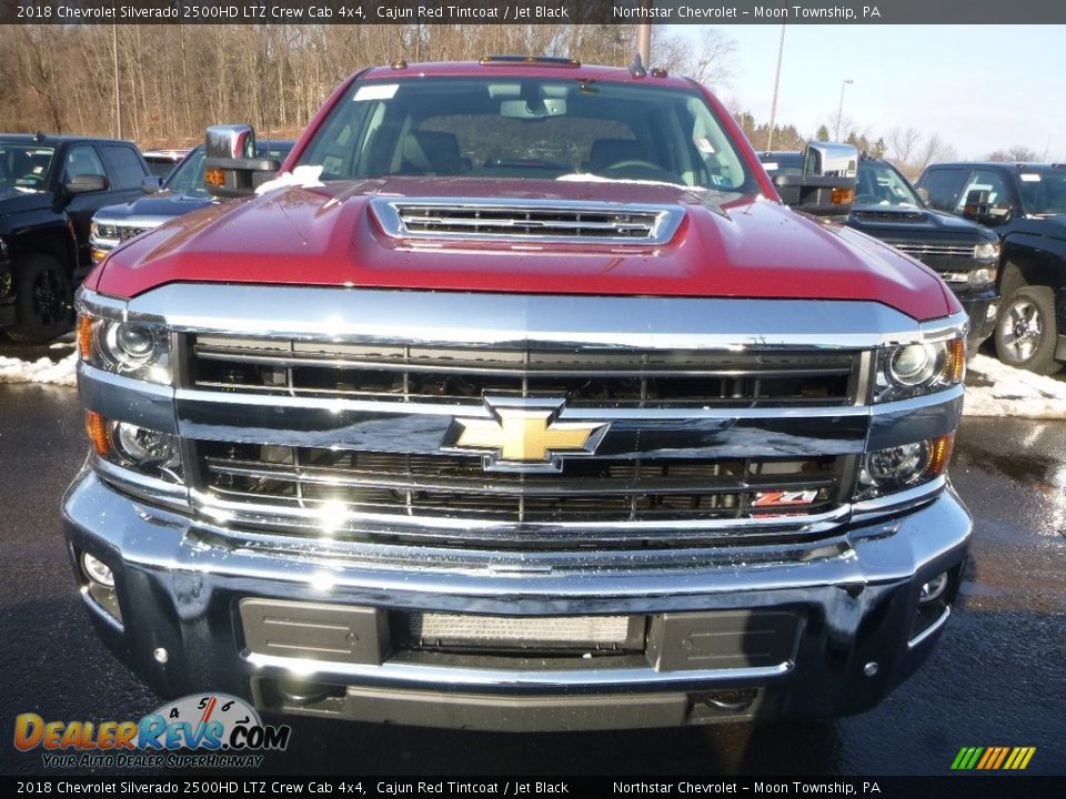 2018 Chevrolet Silverado 2500HD LTZ Crew Cab 4x4 Cajun Red Tintcoat / Jet Black Photo #7