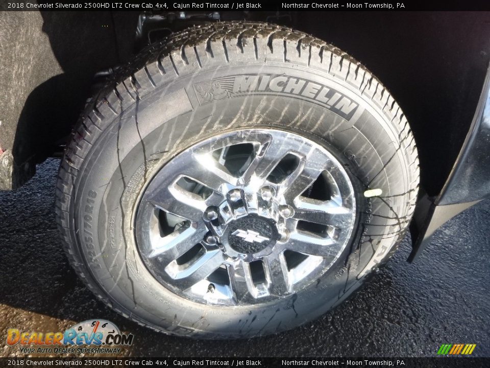 2018 Chevrolet Silverado 2500HD LTZ Crew Cab 4x4 Cajun Red Tintcoat / Jet Black Photo #8