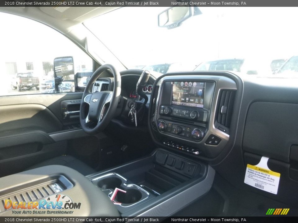 2018 Chevrolet Silverado 2500HD LTZ Crew Cab 4x4 Cajun Red Tintcoat / Jet Black Photo #10