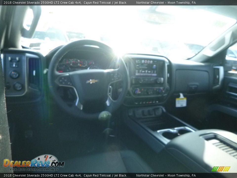 2018 Chevrolet Silverado 2500HD LTZ Crew Cab 4x4 Cajun Red Tintcoat / Jet Black Photo #14